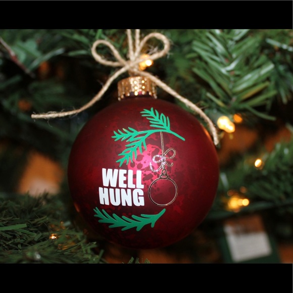 WELL HUNG- HANDMADE CHRISTMAS GLASS RED ORNAMENT - Picture 10 of 16